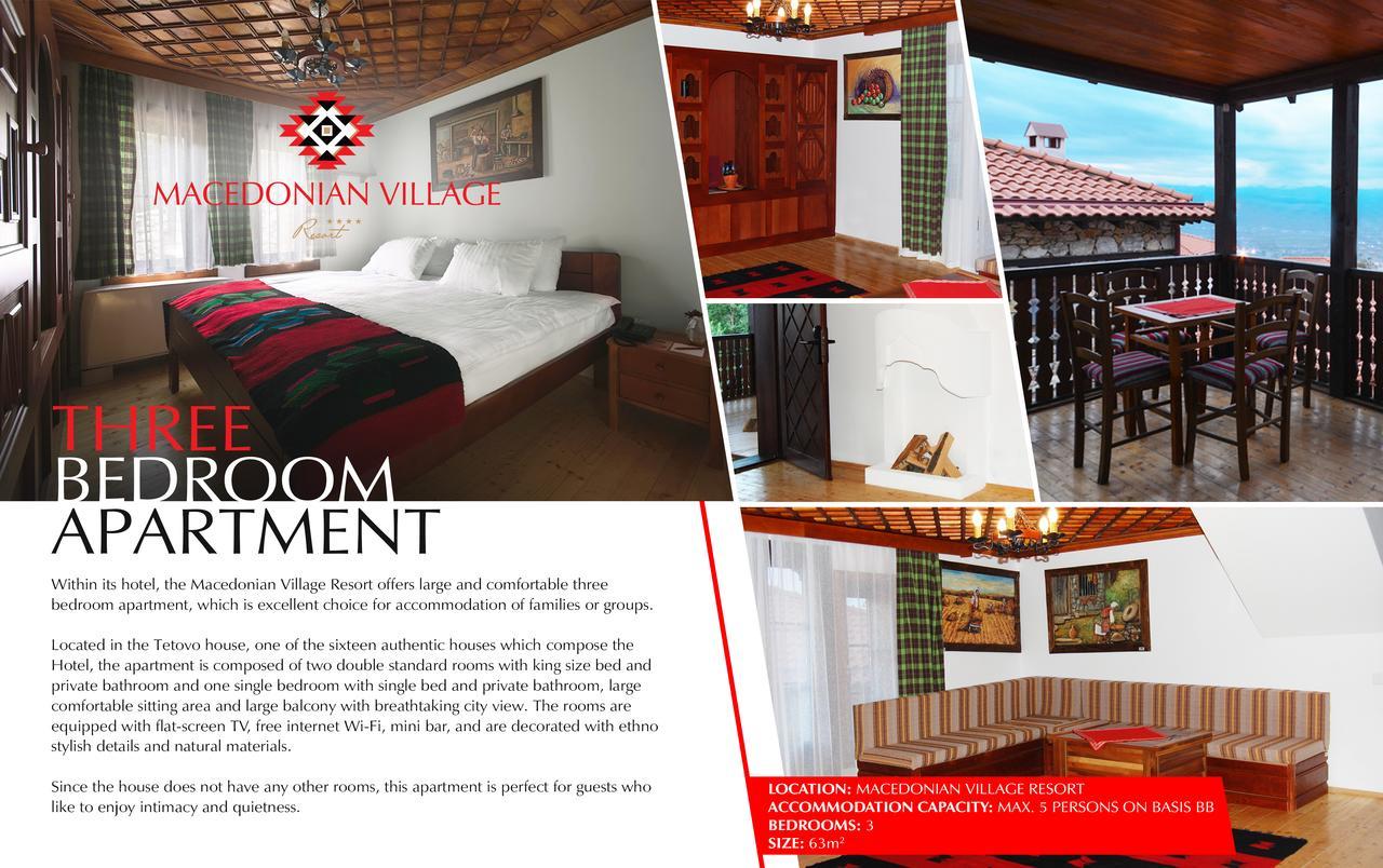 Macedonian Village Hotel & Resort Skopje Extérieur photo